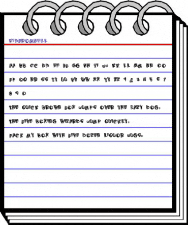 KidFromHell Medium animated font preview KidFromHell Medium animated font preview