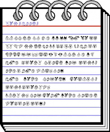 Kims Toons Regular animated font preview Kims Toons Regular animated font preview