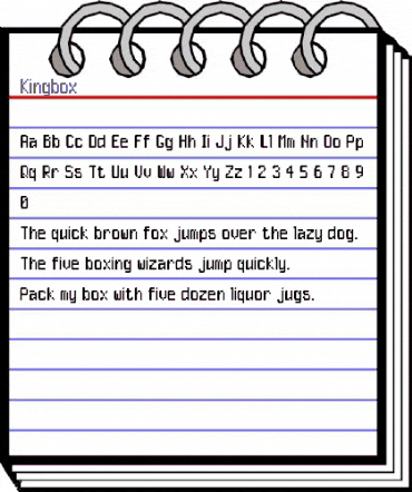 Kingbox Regular animated font preview Kingbox Regular animated font preview