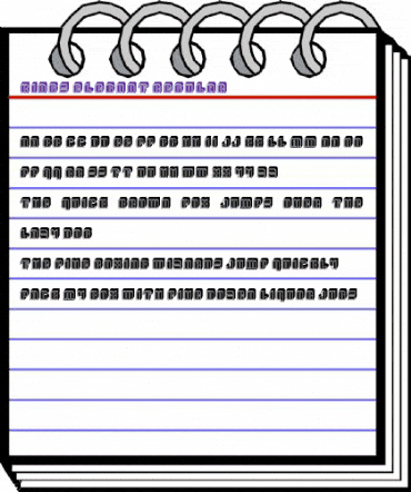 Kings Elegant Regular animated font preview Kings Elegant Regular animated font preview