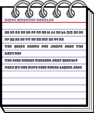 Kings Inverted Regular animated font preview Kings Inverted Regular animated font preview