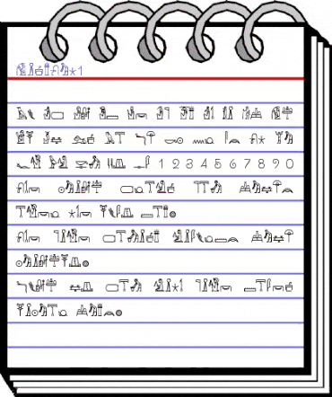 KingTut1 Regular animated font preview KingTut1 Regular animated font preview