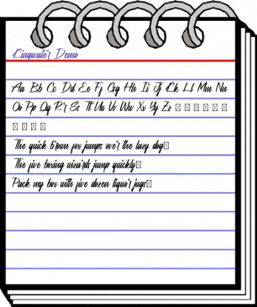 Kingwater Demo Regular animated font preview Kingwater Demo Regular animated font preview