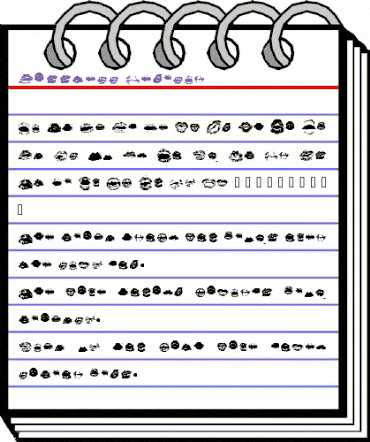 Kisstell Regular animated font preview