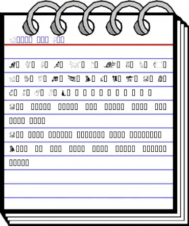 Kitty the Cat Regular animated font preview Kitty the Cat Regular animated font preview