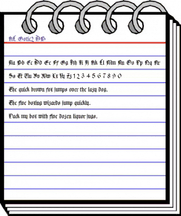 KL Gotic2 DB Normal animated font preview KL Gotic2 DB Normal animated font preview