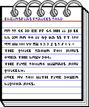 KleinsFirstBricks Bold animated font preview KleinsFirstBricks Bold animated font preview