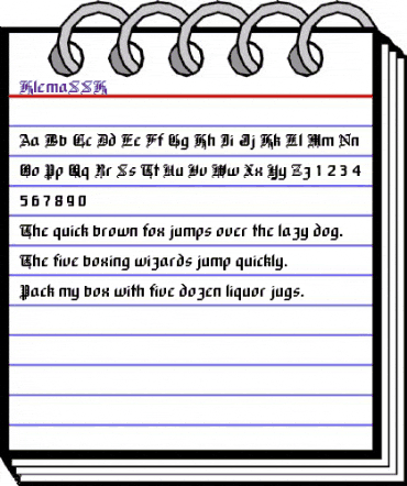 KlemaSSK Regular animated font preview KlemaSSK Regular animated font preview