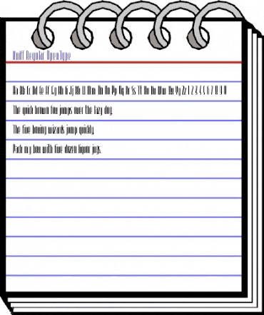 Kniff Regular animated font preview Kniff Regular animated font preview