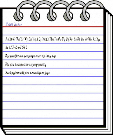 Knight Jacker Knight Jacker animated font preview Knight Jacker Knight Jacker animated font preview