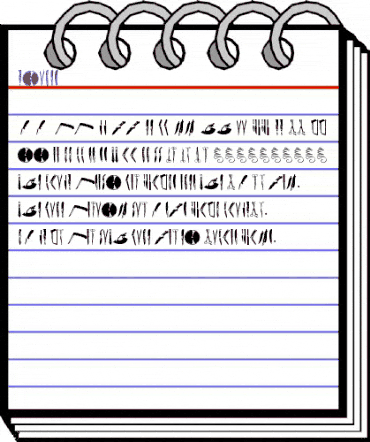 Knives Regular animated font preview Knives Regular animated font preview