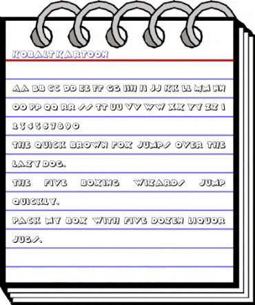 Kobalt Regular animated font preview Kobalt Regular animated font preview