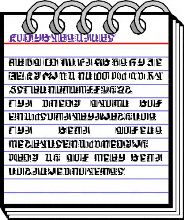 Kochfragments Regular animated font preview Kochfragments Regular animated font preview