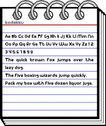 kodak Regular animated font preview kodak Regular animated font preview