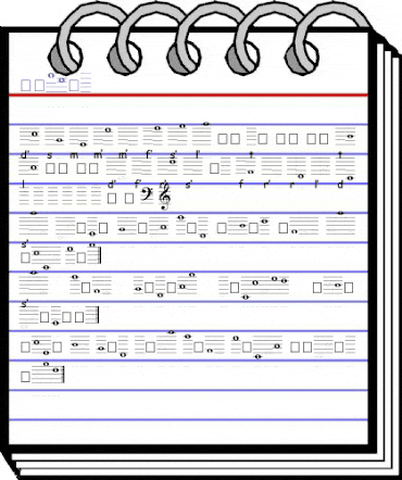 Kod?ly Regular animated font preview Kod?ly Regular animated font preview