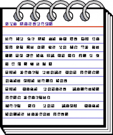KOF Dingbats Regular animated font preview KOF Dingbats Regular animated font preview