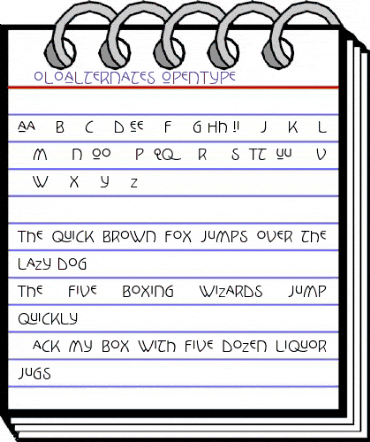 KoloAlternates Regular animated font preview KoloAlternates Regular animated font preview