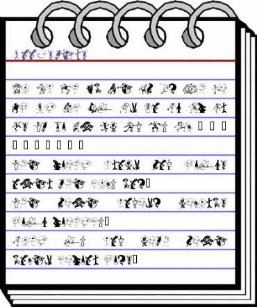 Kooksters Regular animated font preview Kooksters Regular animated font preview