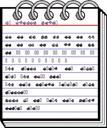 KR Animal Dings Regular animated font preview KR Animal Dings Regular animated font preview