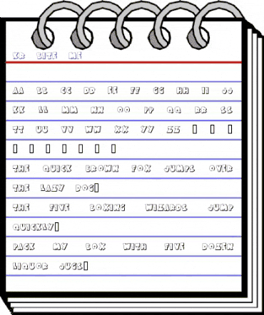 KR Bite Me Regular animated font preview