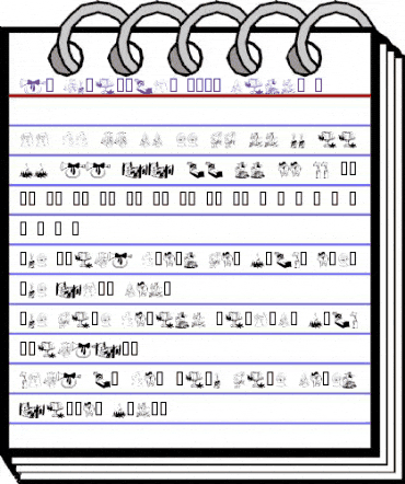 KR Christmas 2002 Dings 1 Regular animated font preview KR Christmas 2002 Dings 1 Regular animated font preview