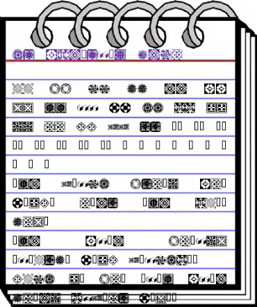 KR Fleurish Deco Regular animated font preview