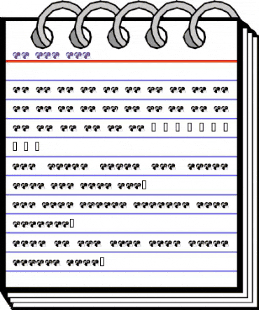 KR For You Regular animated font preview KR For You Regular animated font preview