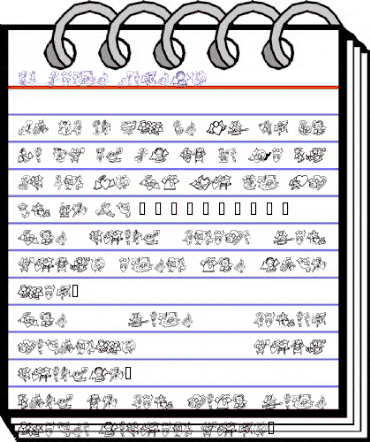 KR Love Angels Regular animated font preview KR Love Angels Regular animated font preview