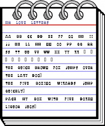 KR Love Letters Regular animated font preview KR Love Letters Regular animated font preview