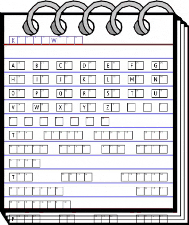 KreuzWort Regular animated font preview KreuzWort Regular animated font preview