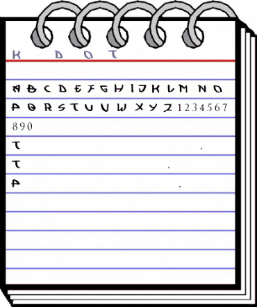 Kujiwara Demo Regular animated font preview