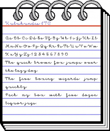 Kulukundis ITC Regular animated font preview Kulukundis ITC Regular animated font preview