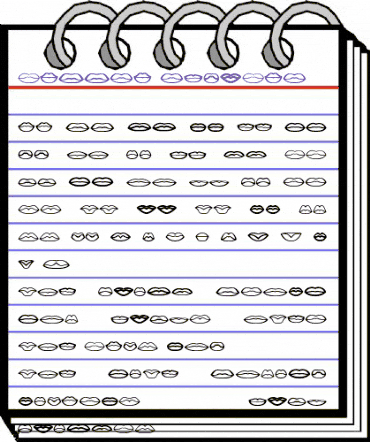 Labbra Regular animated font preview