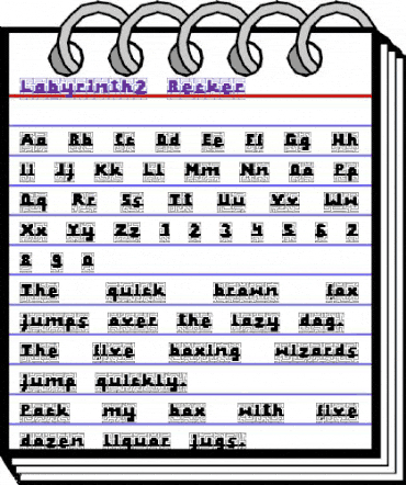 Labyrinth2 Becker Normal animated font preview Labyrinth2 Becker Normal animated font preview