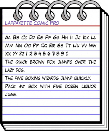 Jaws Comic Pro JY Regular animated font preview