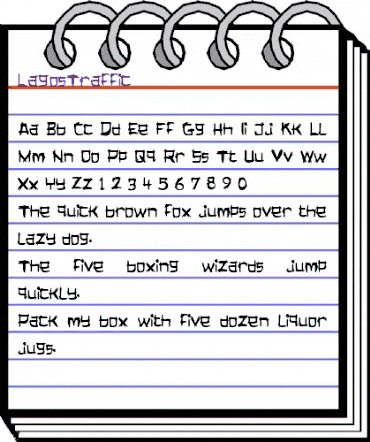 LagosTraffic Medium animated font preview LagosTraffic Medium animated font preview