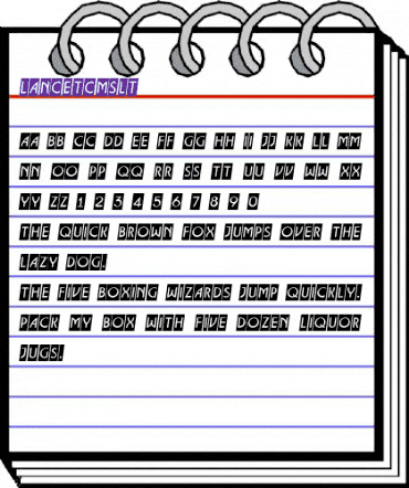 a_LancetCmSlt Regular animated font preview a_LancetCmSlt Regular animated font preview