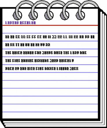 Laptop Regular animated font preview