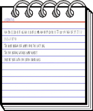LasBonitas Medium animated font preview LasBonitas Medium animated font preview