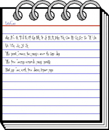 Latchboy Regular animated font preview Latchboy Regular animated font preview