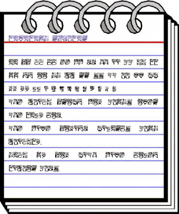 LAVA LAMP Regular animated font preview