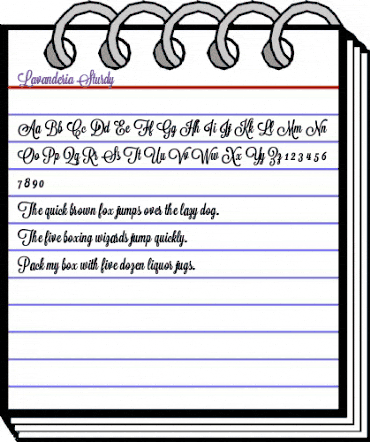 Lavanderia Sturdy animated font preview Lavanderia Sturdy animated font preview