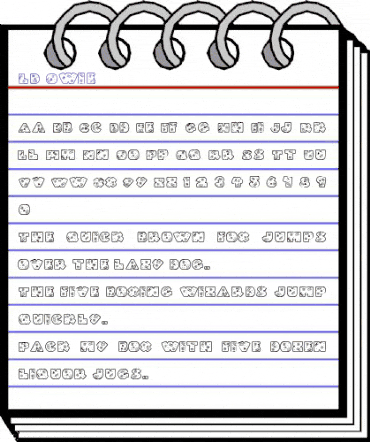 LD Owie Regular animated font preview LD Owie Regular animated font preview