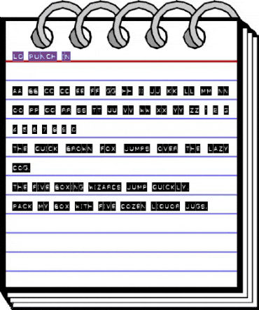 LD Punch In Regular animated font preview LD Punch In Regular animated font preview