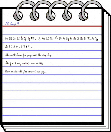 LD Script 4 Regular animated font preview LD Script 4 Regular animated font preview