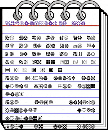 LDecorationPi-Two Regular animated font preview