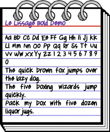 Le Lissage Bold animated font preview Le Lissage Bold animated font preview