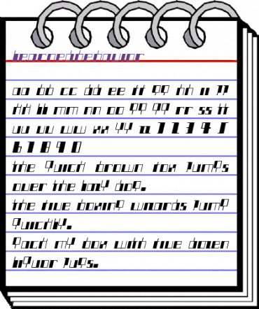 LearnedBehavior Medium animated font preview LearnedBehavior Medium animated font preview