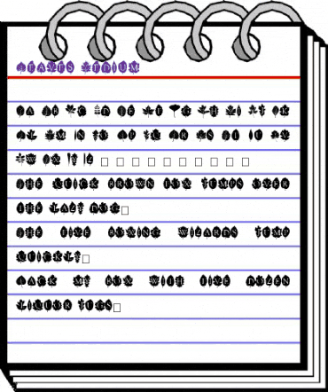 Leaves Medium animated font preview Leaves Medium animated font preview