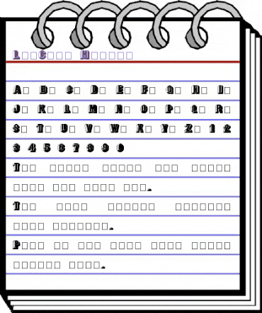 LeeCaps Medium animated font preview LeeCaps Medium animated font preview